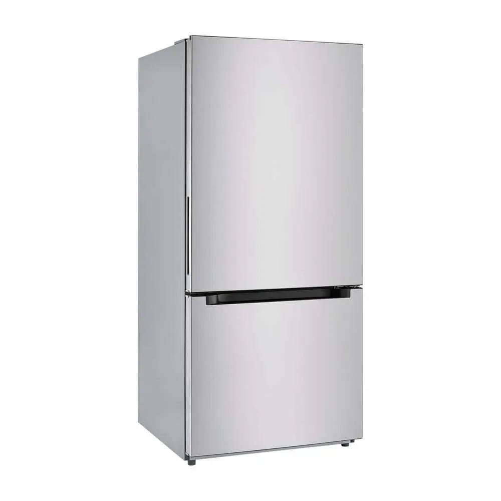 Vissani 30 in. 18.7 cu. ft. Bottom Freezer Refrigerator in Fingerprint Resistant Stainless Steel, Garage Ready - image 1