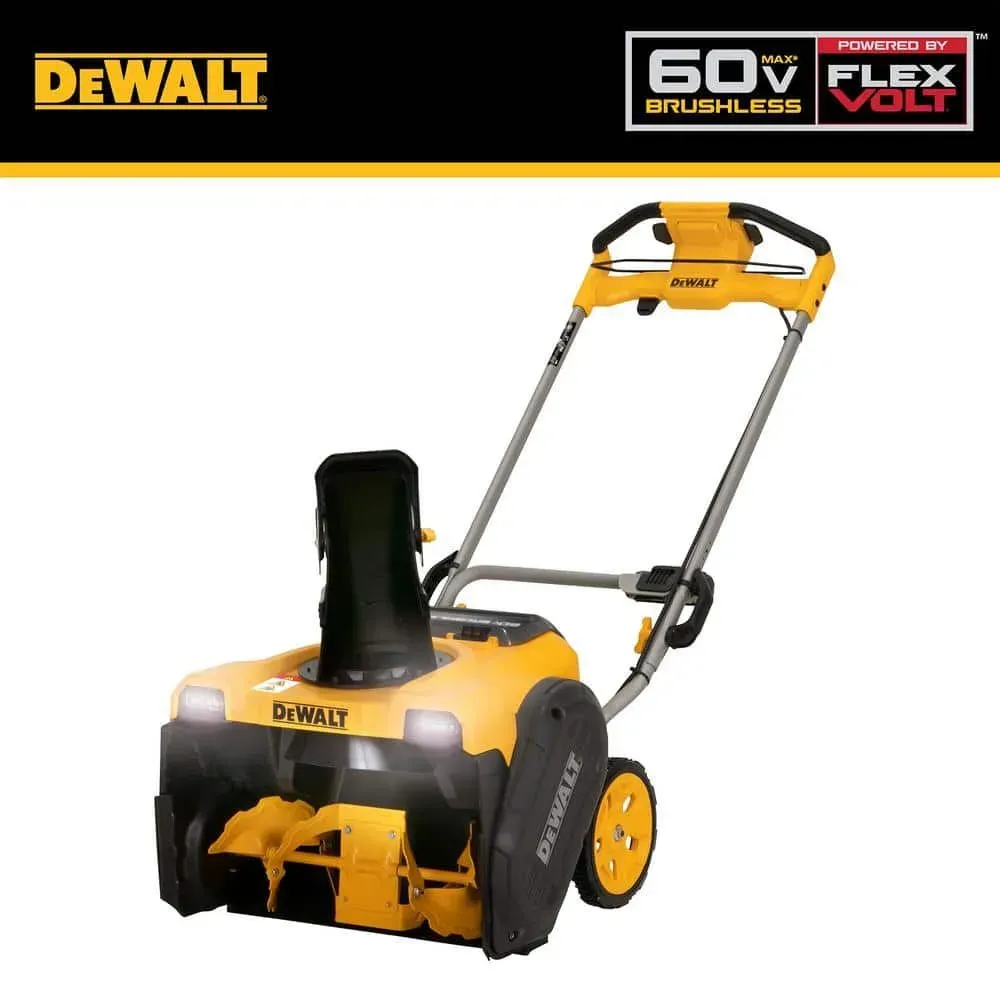 DEWALT 21 in. 60-Volt Max Cordless Electric Single Stage Snow Blower (Tool Only) - image 1