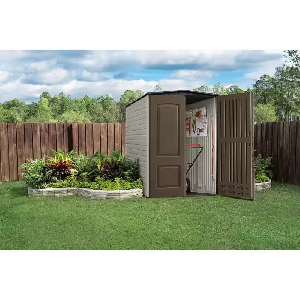 *** He needs the screws ***Big Max 6 ft. 3 in. x 4 ft. 8 in. Resin Storage Shed - image 1