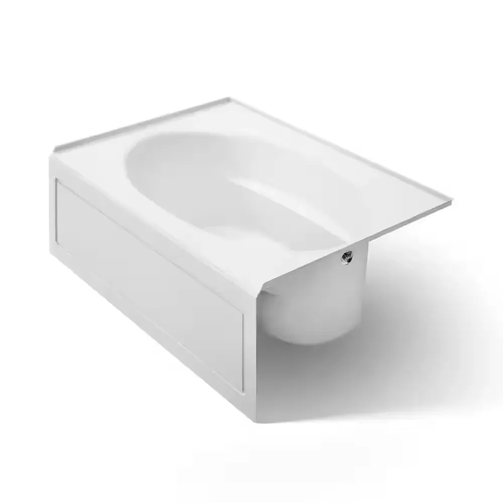 Windward 60 in. x 42 in. Soaking Bathtub with Right-Hand Drain in White - image 1