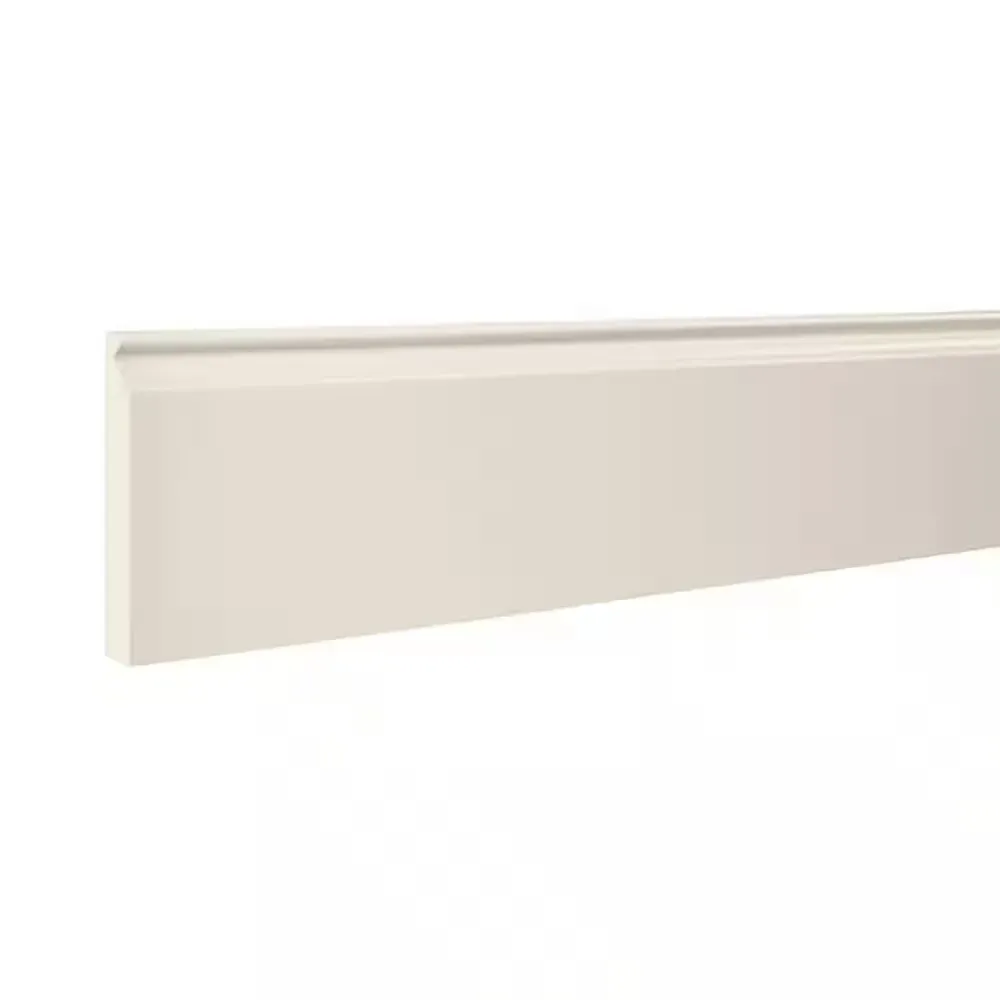 *** Pack of 2 ***  Avondale/Leyton 4.5 in. W x 91.5 in. H Base Moulding in Antique White - image 1