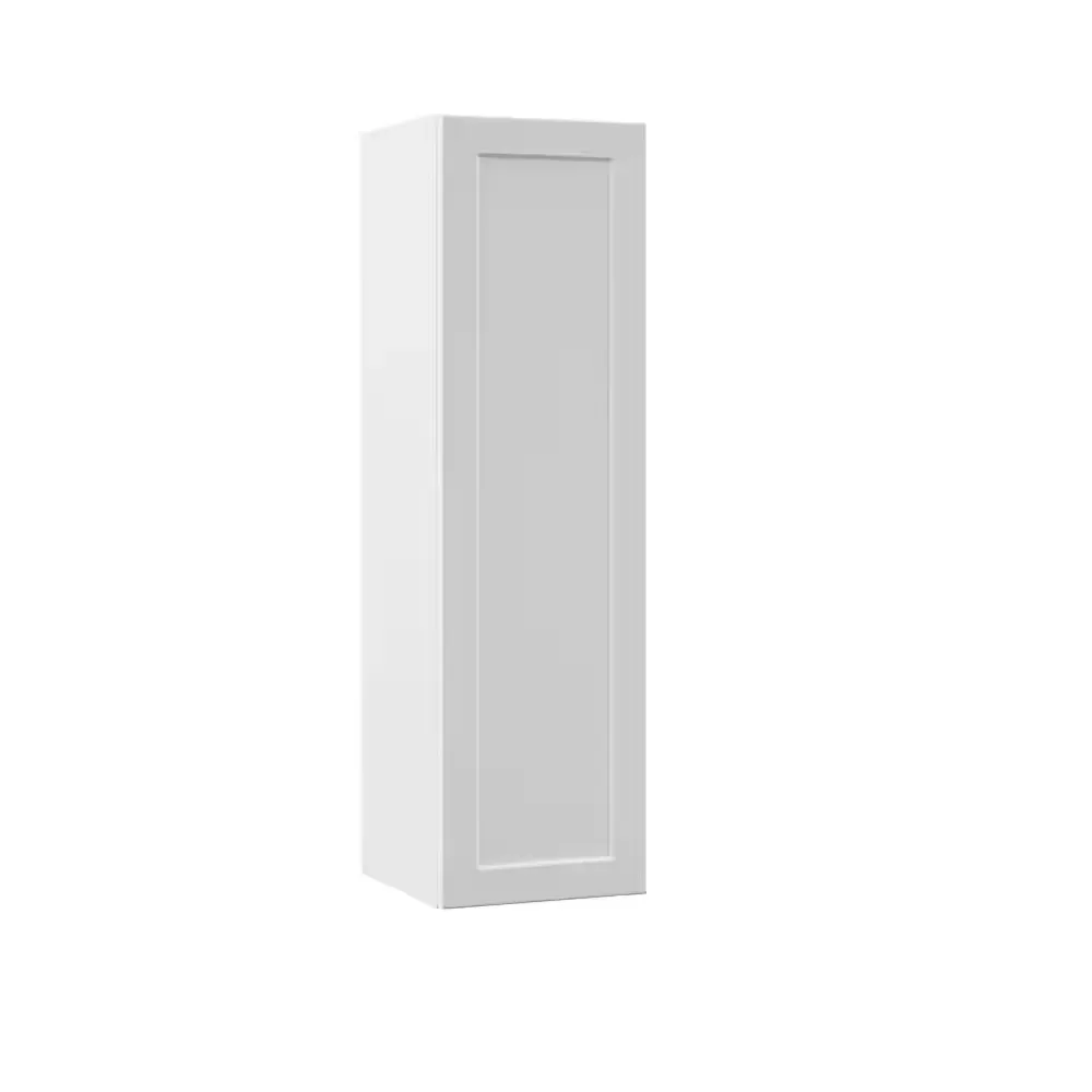 Designer Series Melvern 12 in. W x 12 in. D x 42 in. H Assembled Shaker Wall Kitchen Cabinet in White - image 1