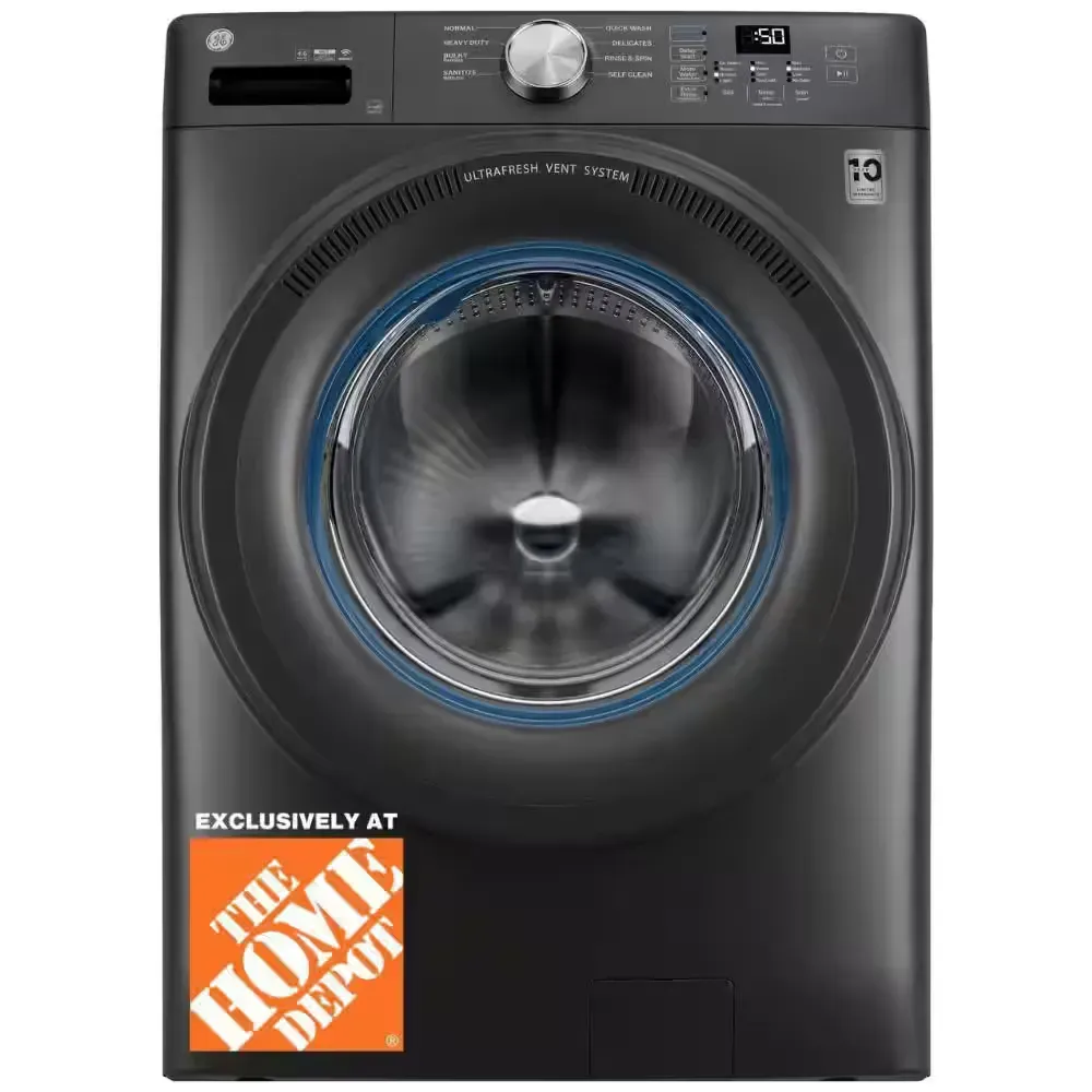 4.6 cu. ft. Capacity Smart Front Load Washer in Carbon Graphite with UltraFresh Vent System and OdorBlock - image 1