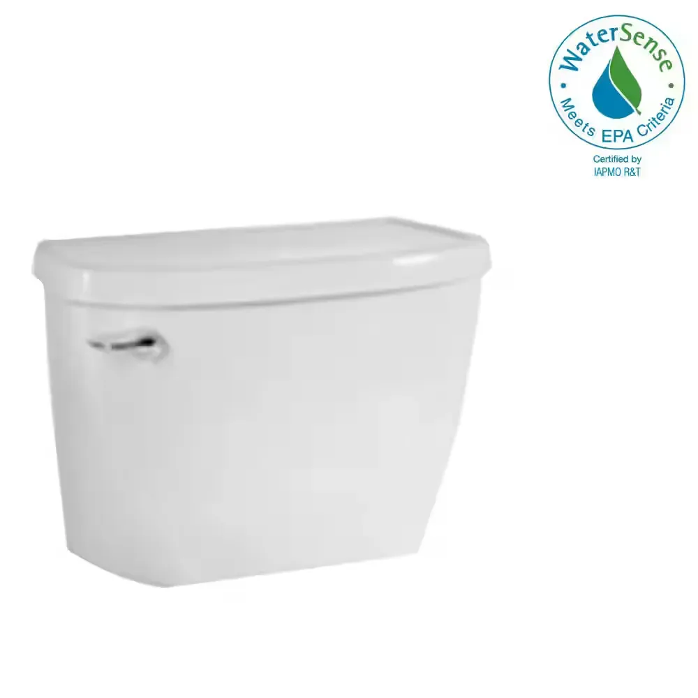 Yorkville FloWise Pressure-Assisted 1.1 GPF Single Flush Toilet Tank Only in White - image 1