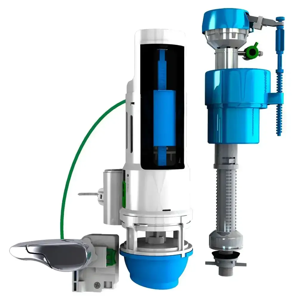 Water-Saving Toilet Total Repair Kit with Dual Flush Valve - image 1