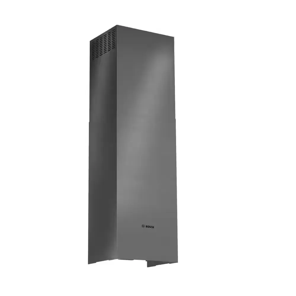Chimney Extension for Bosch Pyramid Style Wall Range Hoods in Black Stainless Steel - image 1