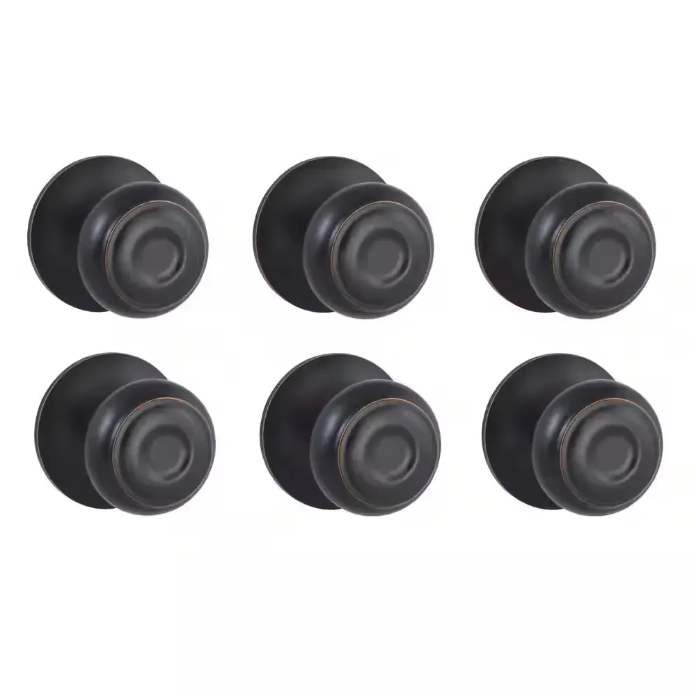 Hartford Aged Bronze Hall/Closet Door Knob Contractor Pack - image 1