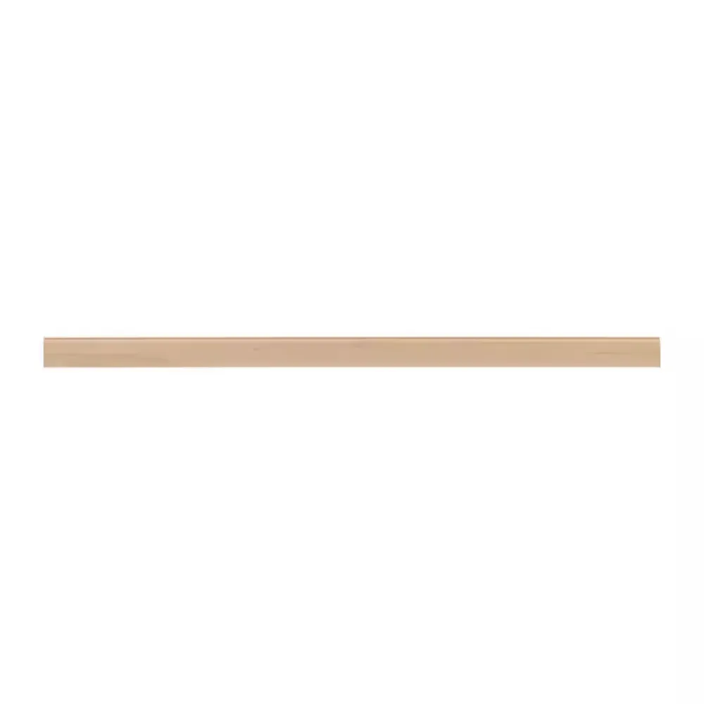 (Pack oh 2 )91.5 in. W x 4.5 in. H Base Moulding in Unfinished for CLICKREADY Technology - image 1