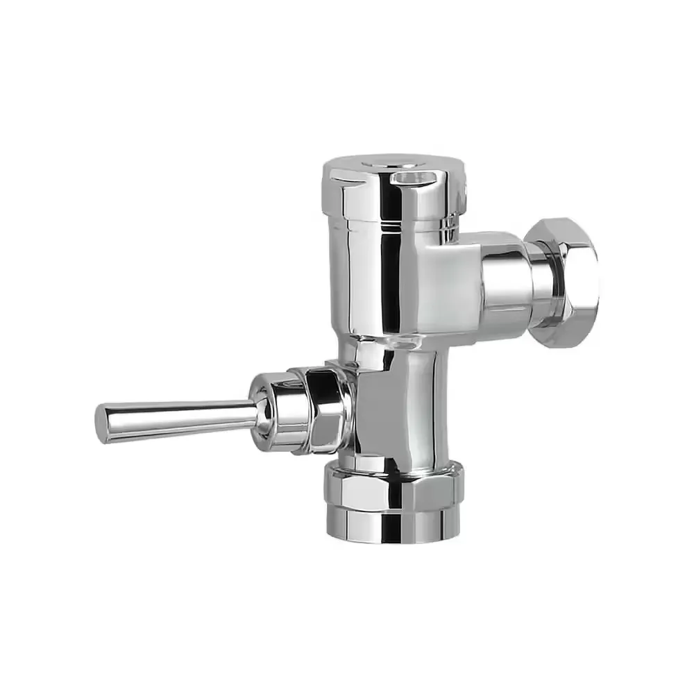 Manual 1.6 GPF Valve Only Retrofit Toilet Flush Valve in Polished Chrome - image 1