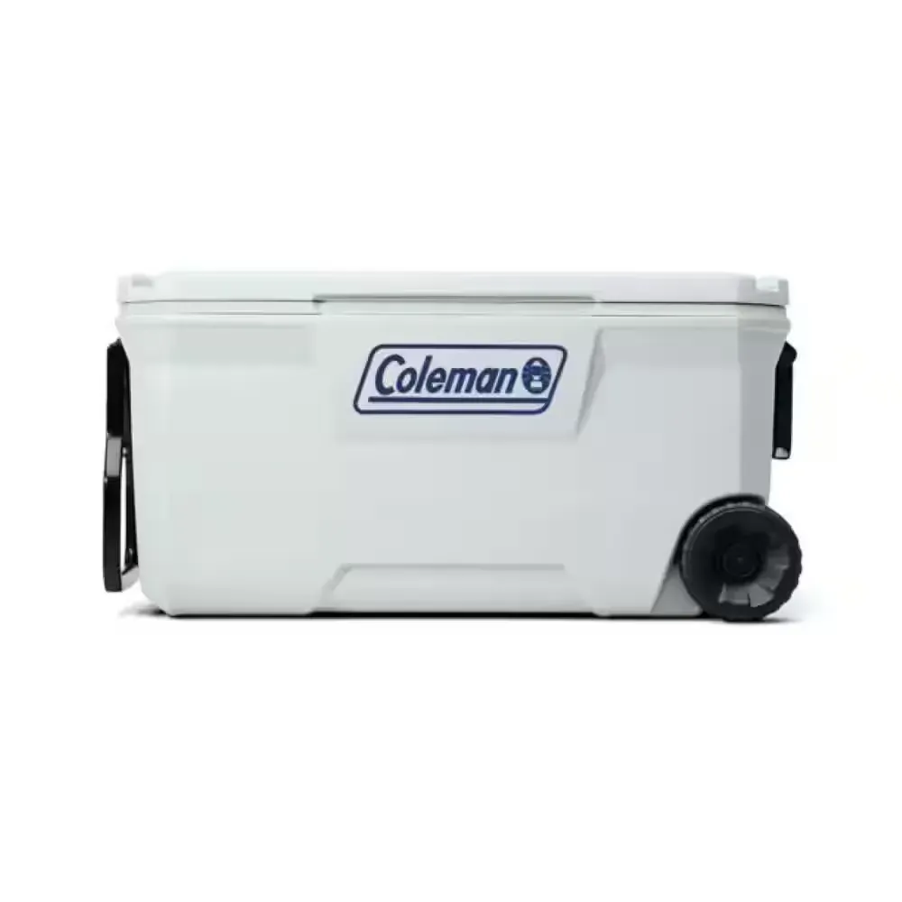 Classic 316 Series 100 qt. Marine Wheeled Hard Cooler, White - image 1