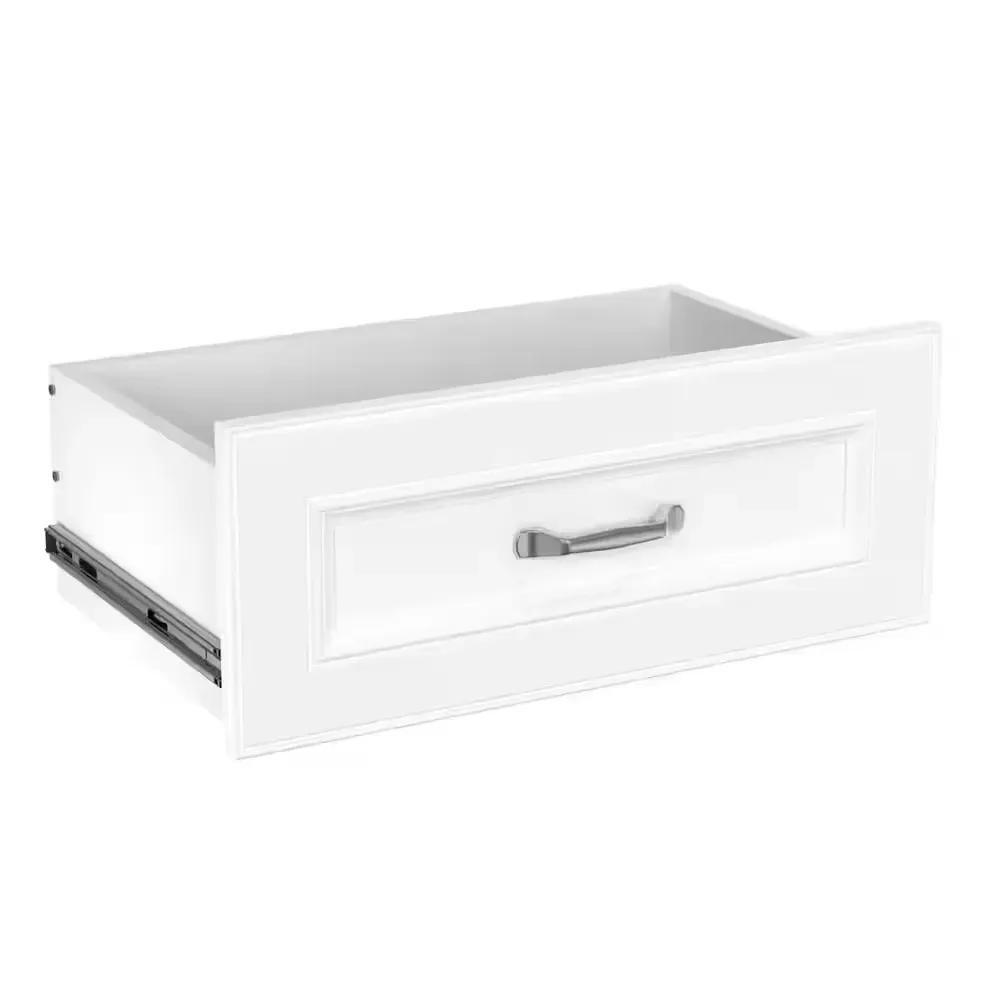 Impressions 22 in. W x 9 in. H White Wood Drawer Kit for 25 in. W Impressions Tower - image 1