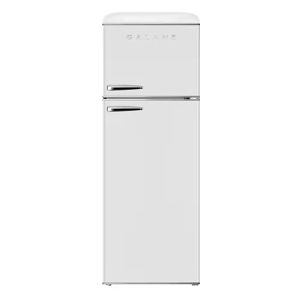 24 in. 12 cu. ft. Retro Top Freezer Refrigerator Milkshake White, Frost Free, Energy Star - image 1