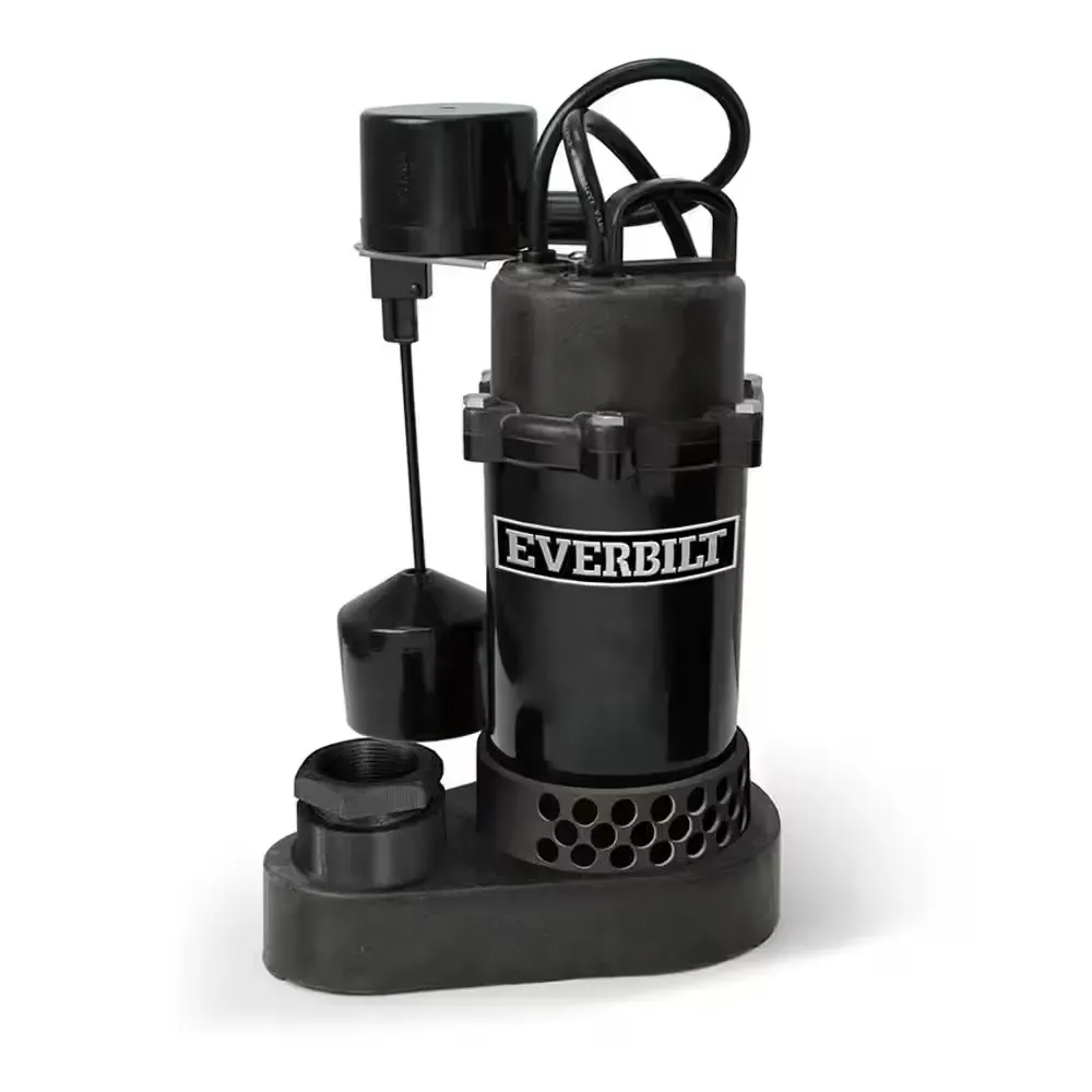1/4 HP Aluminum Submersible Sump Pump Vertical Switch - image 1