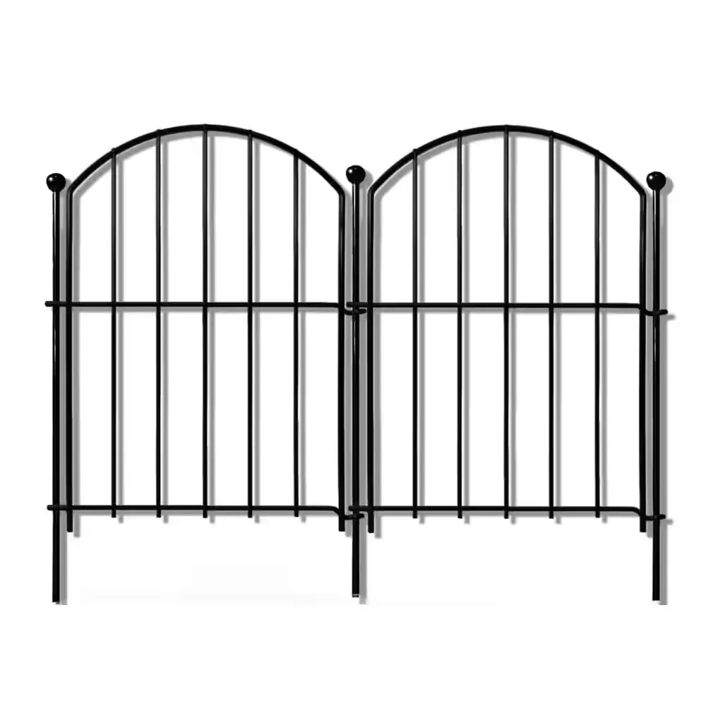 ***pack of 2***138.5 in. Metal Fence Panels (4-Pack) - image 1