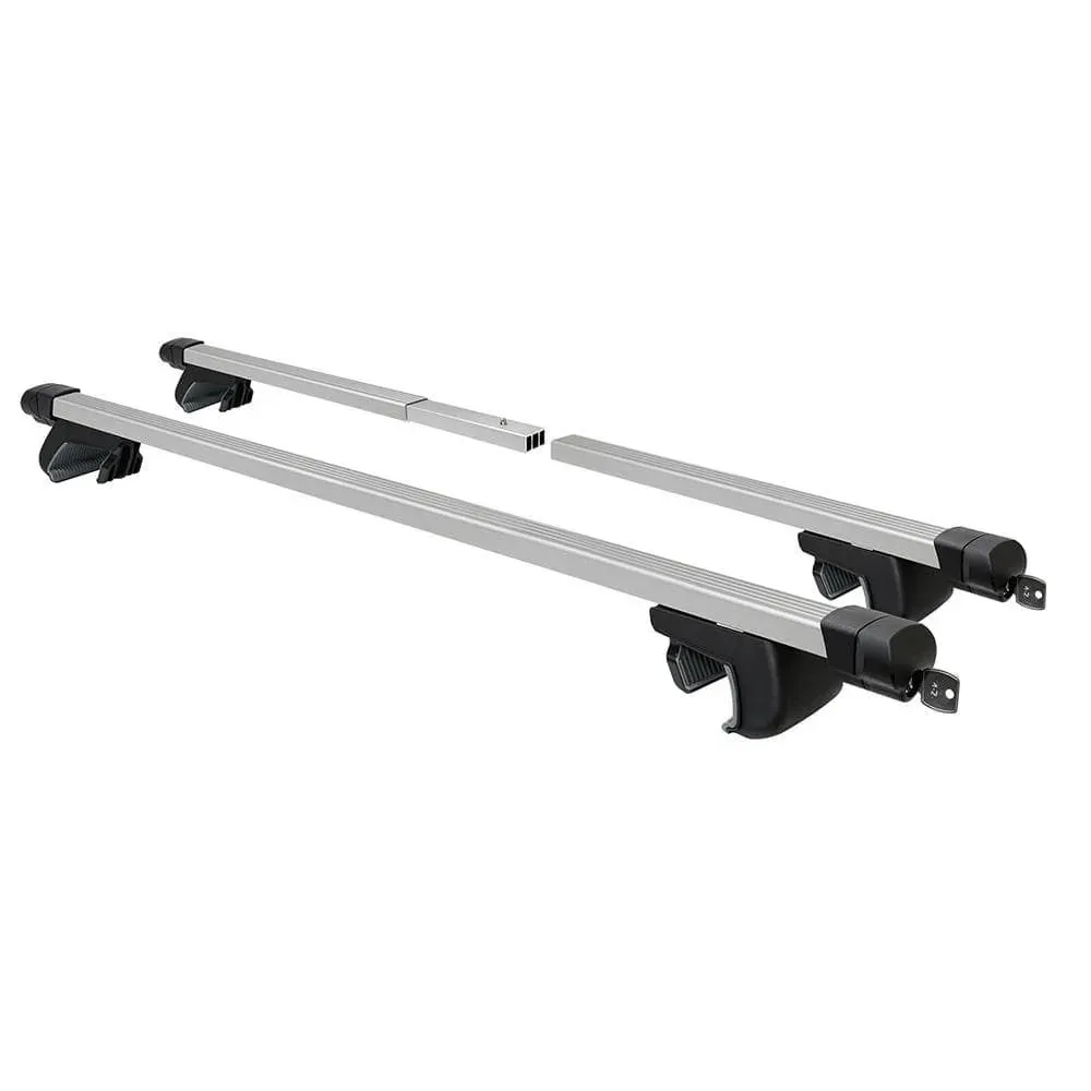 CargoLoc 2-Piece Adjustable Roof Top Cross Bar Set, for Use with Existing Raised Side Rails Only - image 1