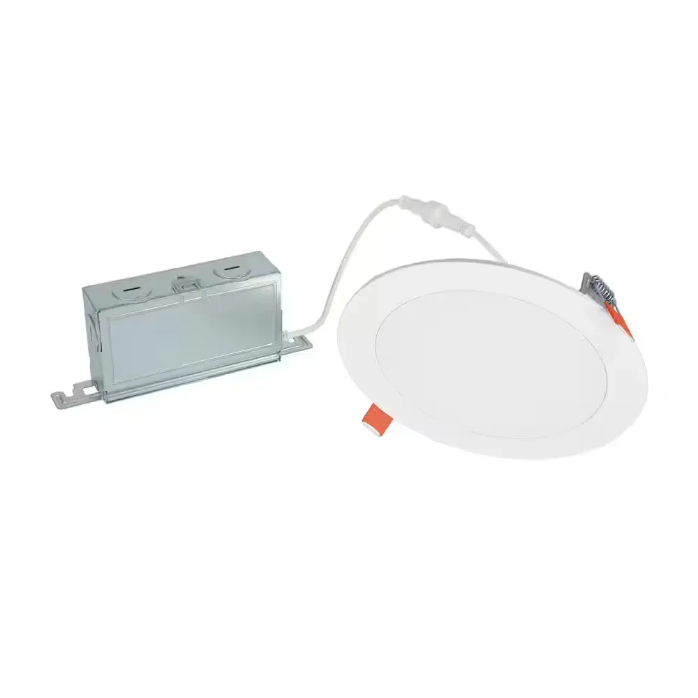 HLBSL 6 in. Can Less Integrated LED, 900 Lumens, 5CCT, White - image 1