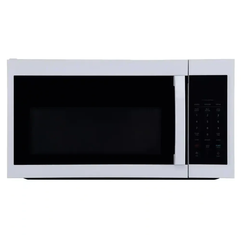 1.7 cu. ft. 1000-Watt Over the Range Microwave in White - image 1