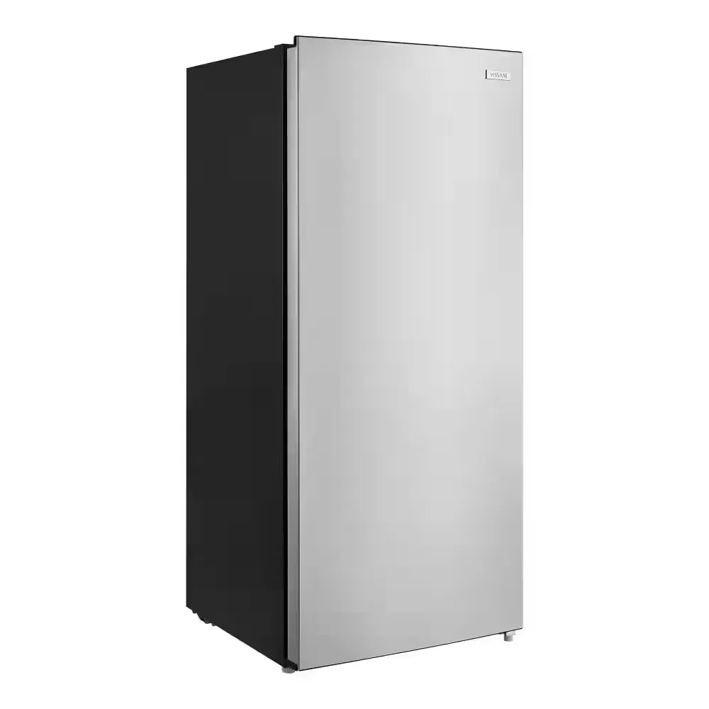 7.1 cu. ft. Manual Defrost Convertible Upright Freezer in Stainless Steel Look, Garage Ready - image 1