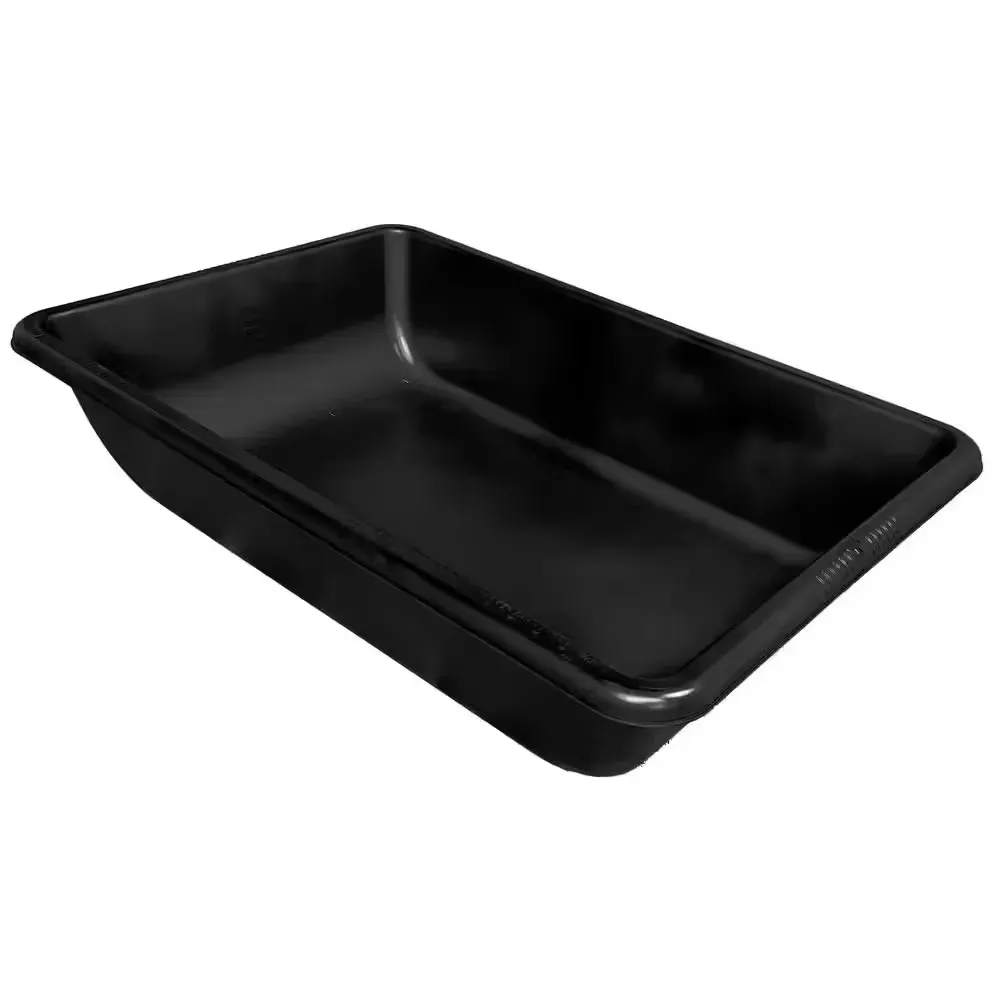 (Pack of 5 ) Black Large Concrete Mixing Tub - image 1