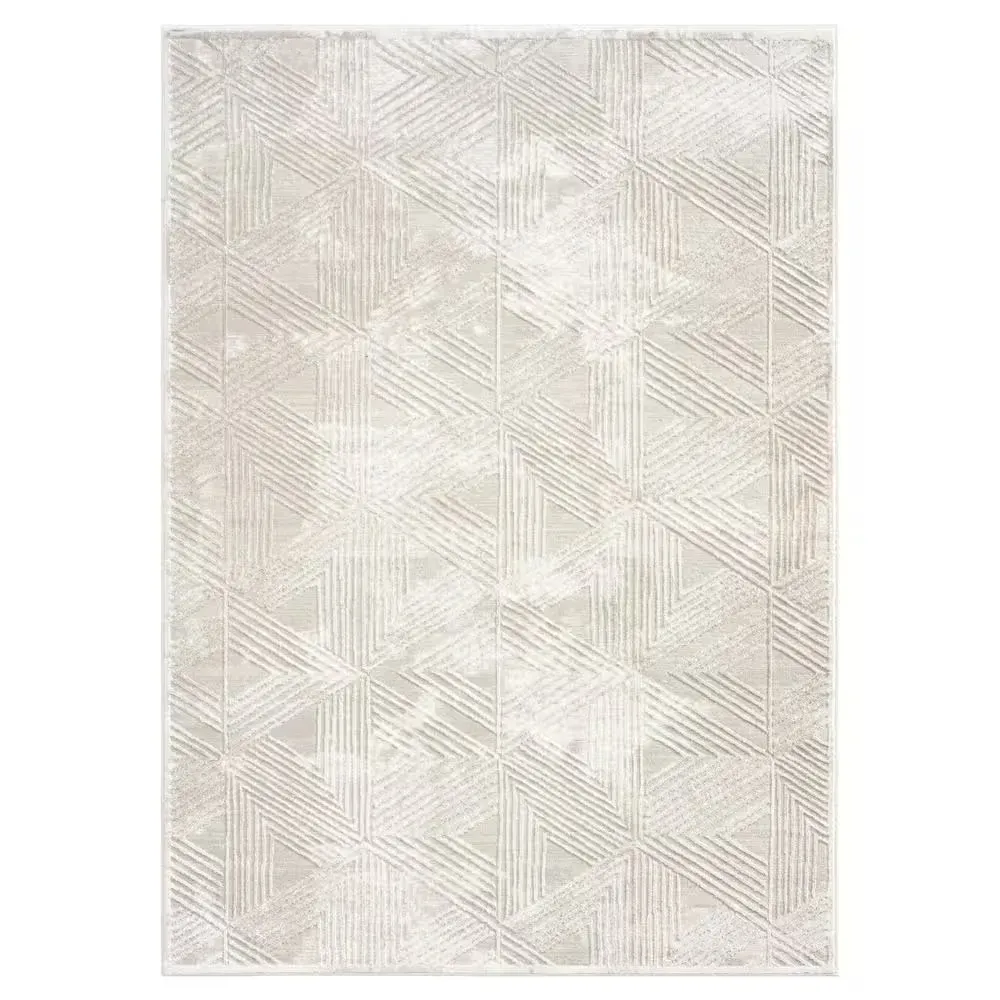 Bazaar Zen Cream 8 ft. x 10 ft. Abstract Area Rug - image 1