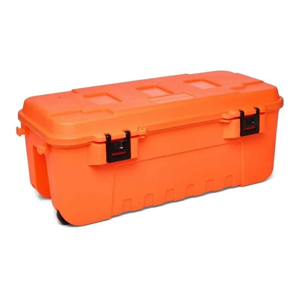 Plano 27-Gal. Storage Box in Blaze Orange - image 1