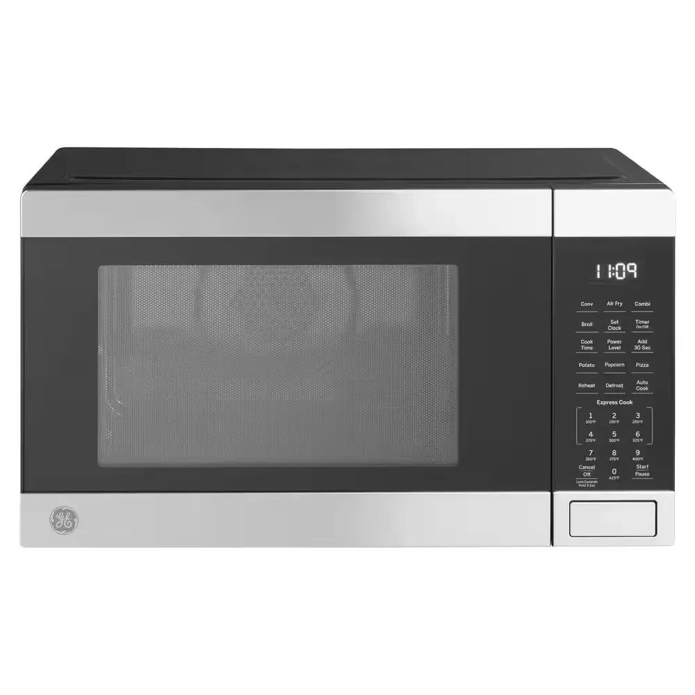 20.6 in. W 1 cu. ft. Countertop Microwave in Stainless Steel Convection with Air Fry 1050-Watt - image 1