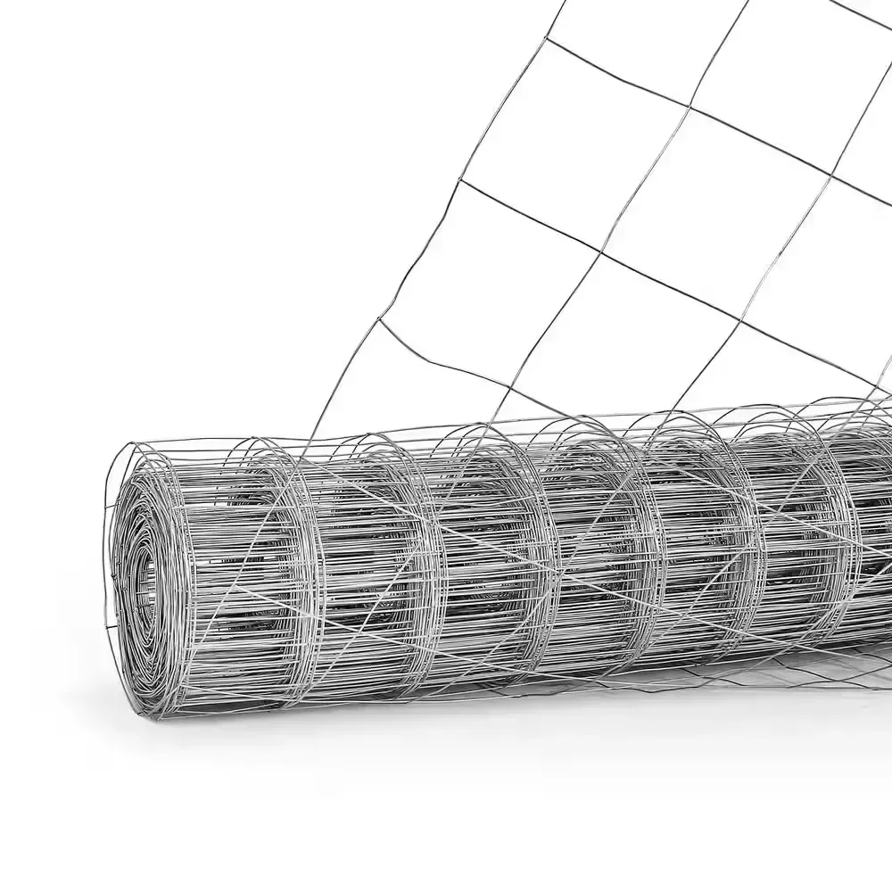 4 ft. x 100 ft. 16-Gauge Galvanized Welded Wire Fence with 4 in. x 4 in. Mesh - image 1