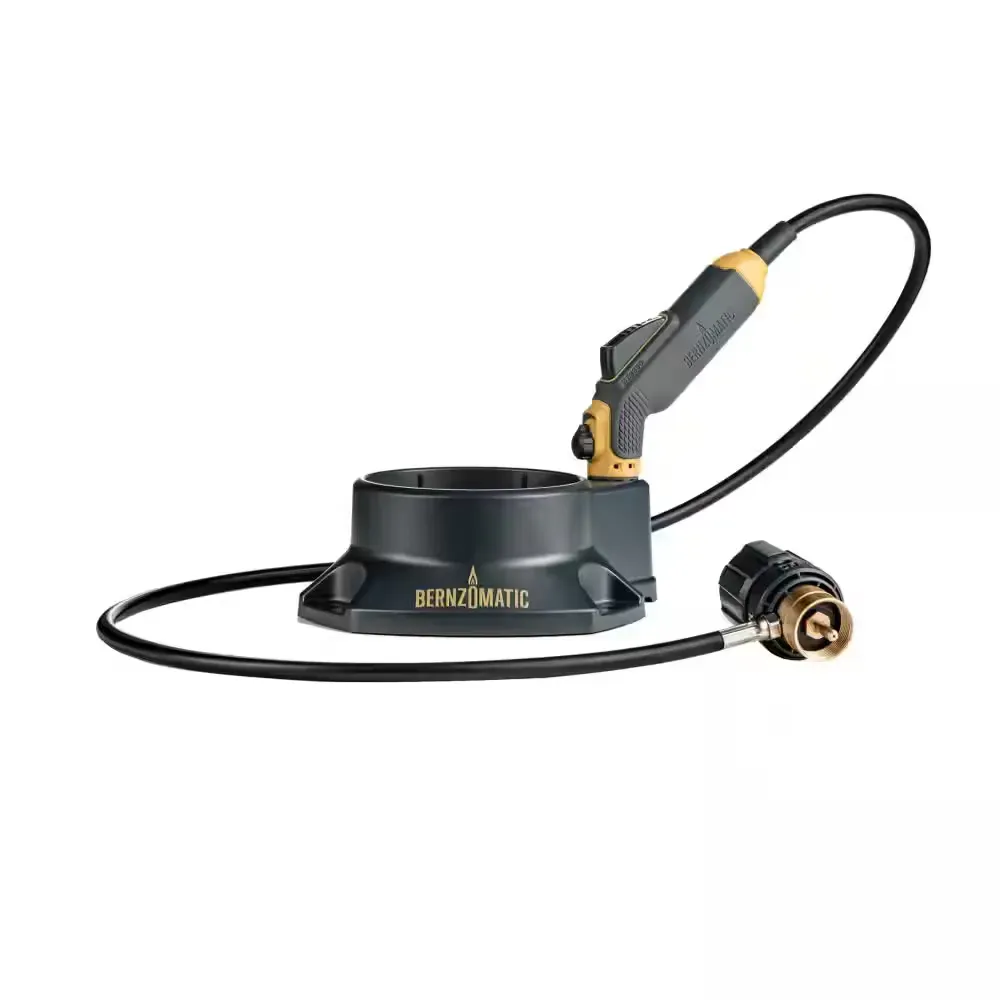 FirePoint Creator Tool Compatible w/MAP-Pro Gas and Propane Gas with 41in Flexible Extended Hose and Fuel Cylinder Stand - image 1