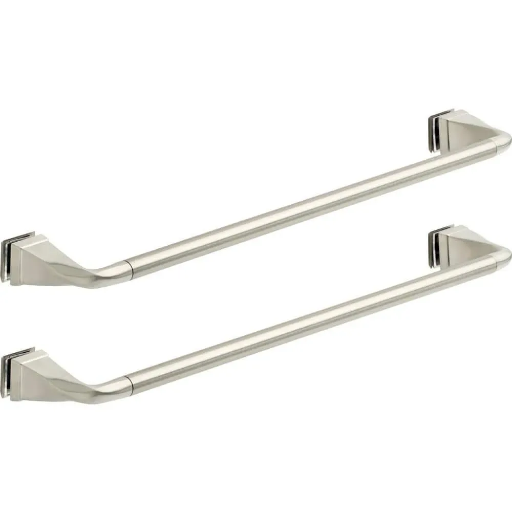 Delta Everly 21.4 in. Shower Door Handle in Nickel (1-Pair) - image 1
