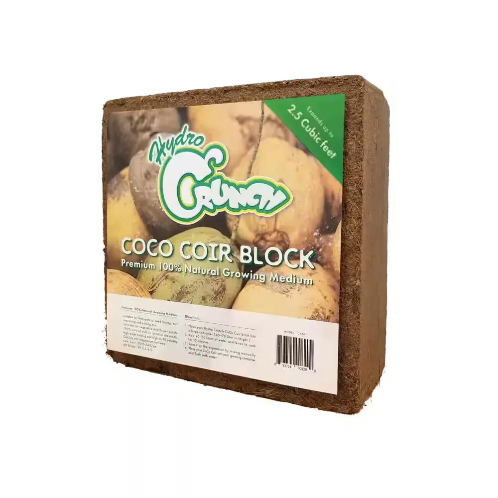 2.5 cu. ft. Coco Coir Block of Soilless Growing Media - image 1