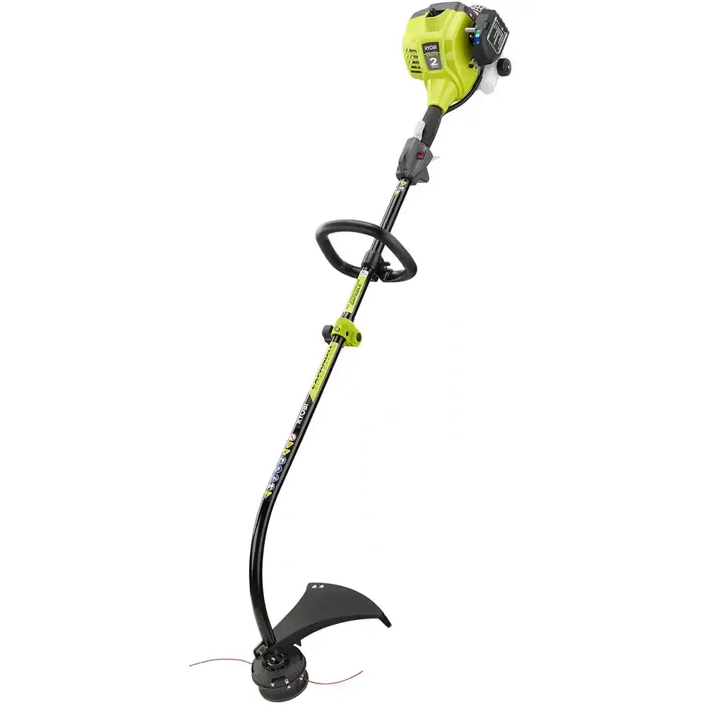 25 cc 2-Stroke Attachment Capable Full Crank Curved Shaft Gas String Trimmer - image 1