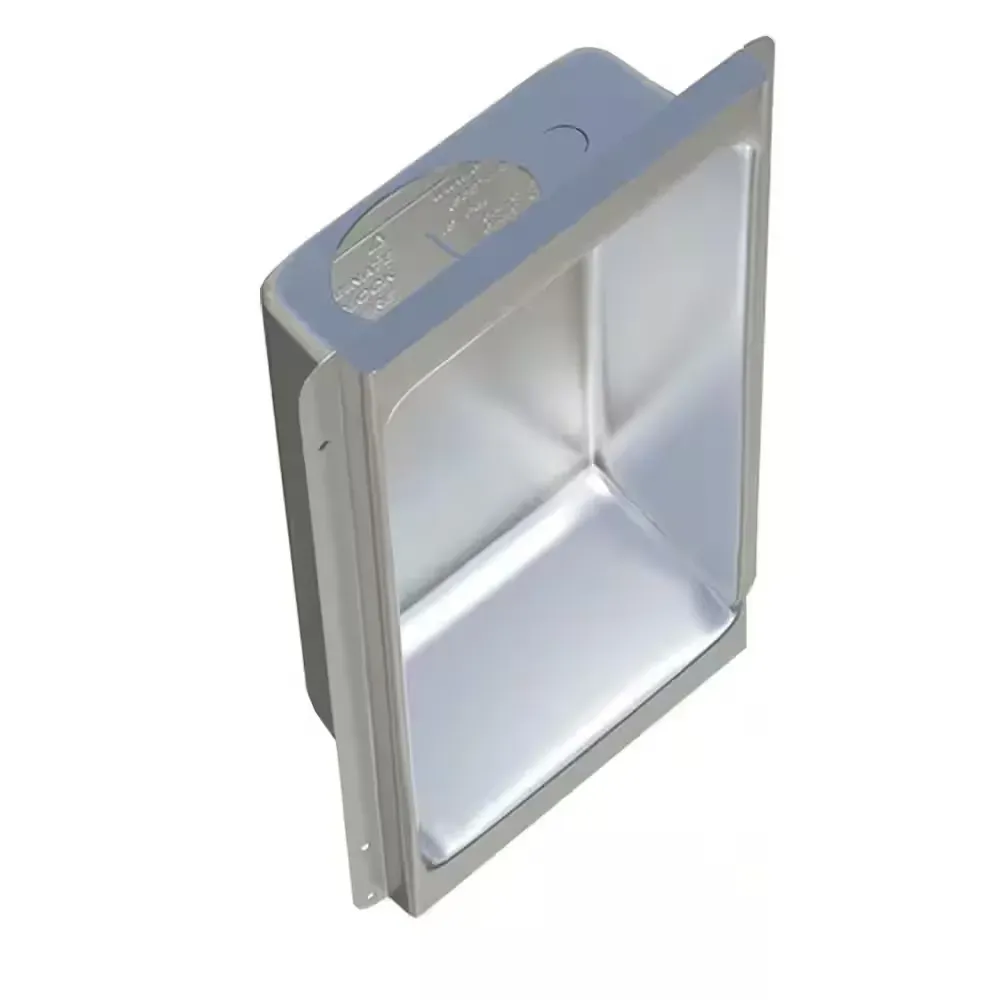 3.5 in. Dryer Box Metal, Recessed, Upward Venting, 2 x 4 Wall - image 1
