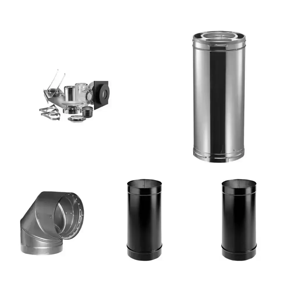 Wood Stove Through-The-Wall Chimney Vent Kit - image 1