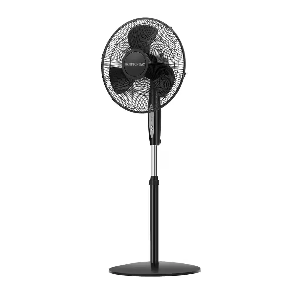 16 in. 3 Speed Digital Oscillating Standing Fan with Adjustable Height - image 1