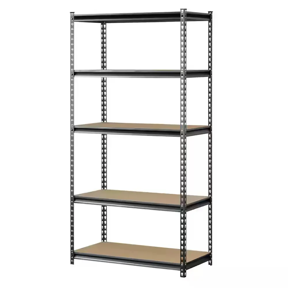 5-Tier Boltless Steel Garage Storage Shelving Unit in Silver Vein (36 in. W x 72 in. H x 18 in. D) - image 1