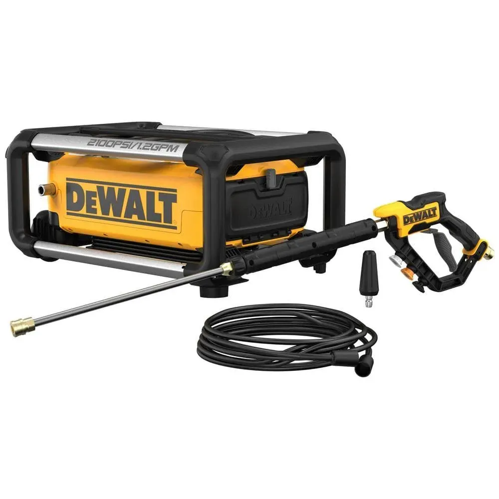DEWALT 2100 PSI 1.2 GPM 13 Amp Cold Water Electric Pressure Washer with Internal Equipment Storage - image 1