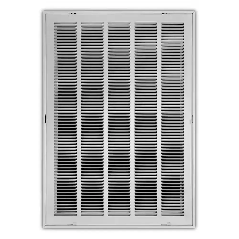 20 in. x 30 in. Steel Return Air Filter Grille in White - image 2