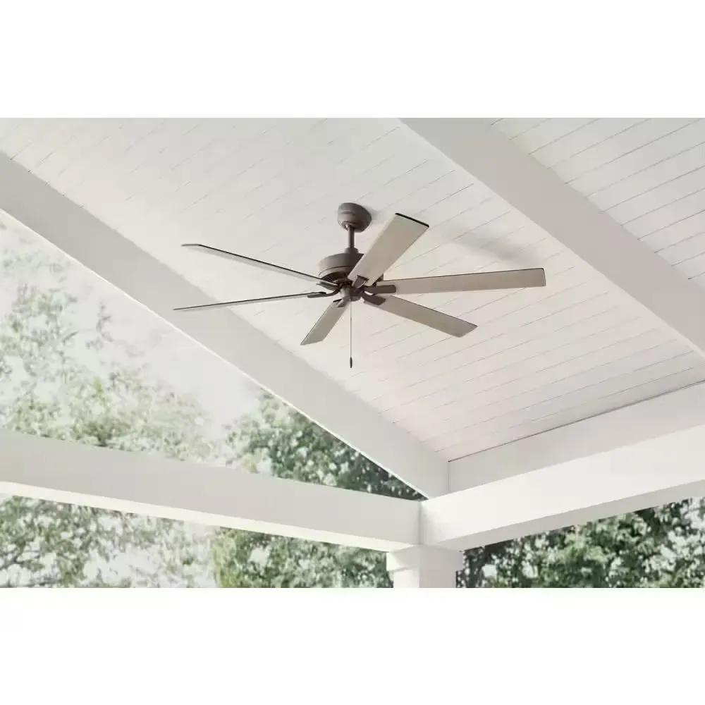 Dalton 60 in. Indoor/Covered Outdoor DC Motor Flat Bronze Ceiling Fan - image 1