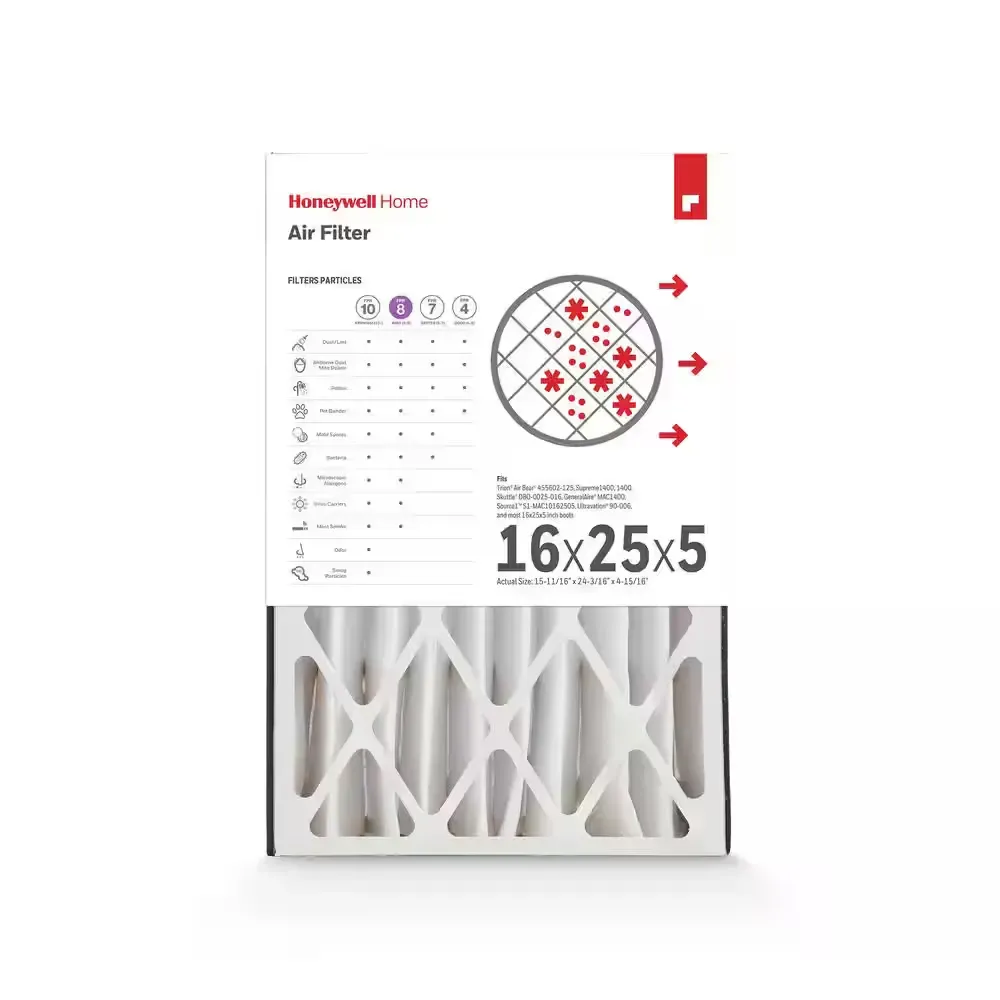 16 x 25 x 5 Pleated Furnace Air Filter FPR 8, MERV 10 - image 1