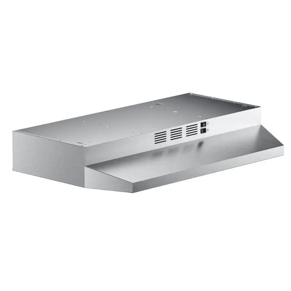 VIKIO 30 in. 300 CFM Ductless Convertible Under Cabinet Range Hood in Stainless Steel with LED Light,Filter and 2-Way Venting - image 1