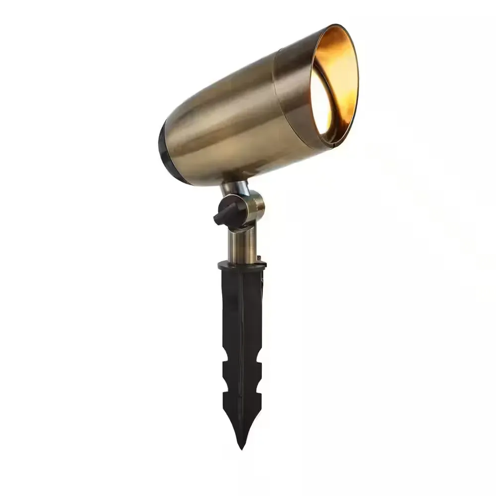 1020 Lumen Low Voltage 12-Volt Gunmetal Brass LED Spotlight with Adjustable Light Color - image 1