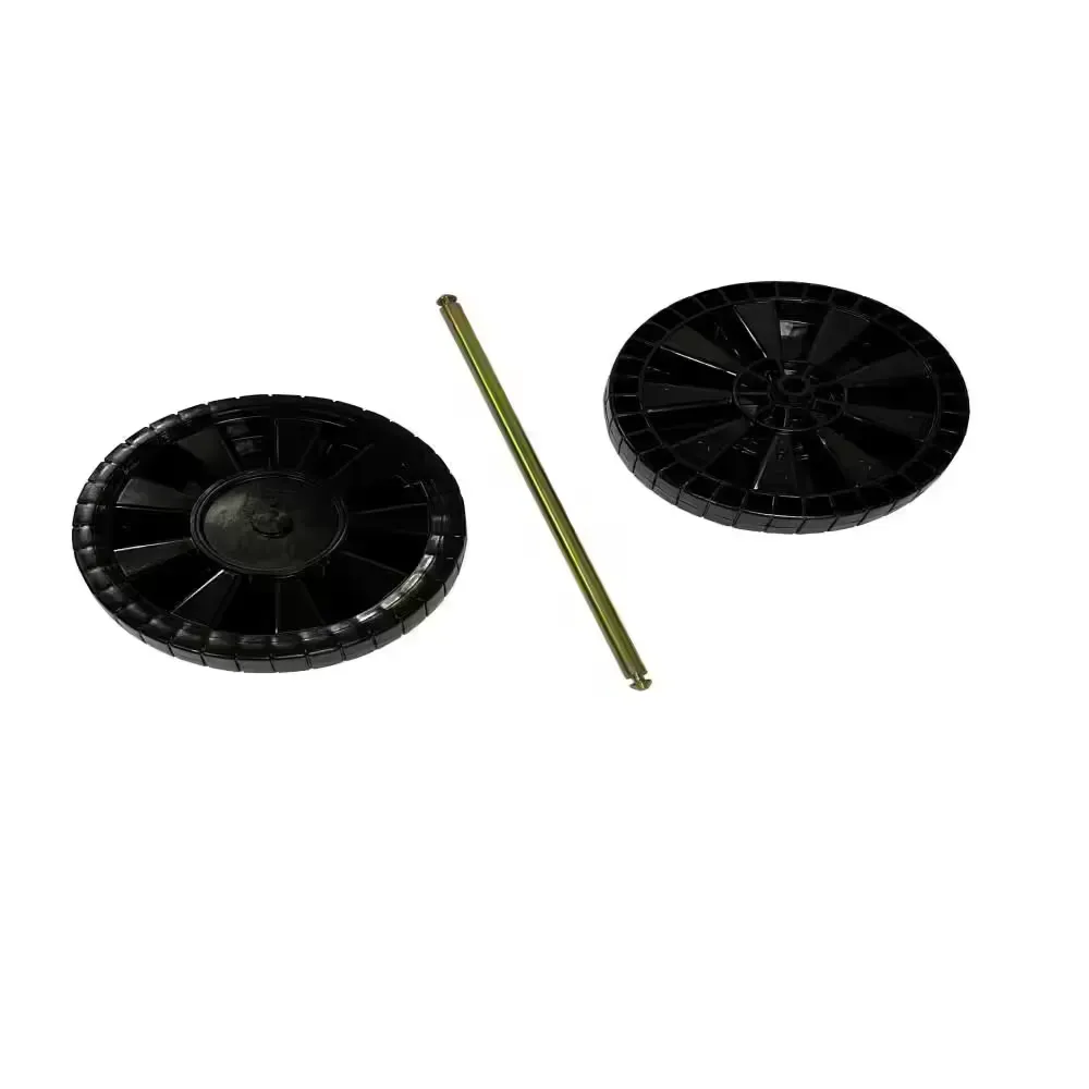 Replacement Wheel Kit for 48 Gal. 2 Wheel Trash Can - image 1
