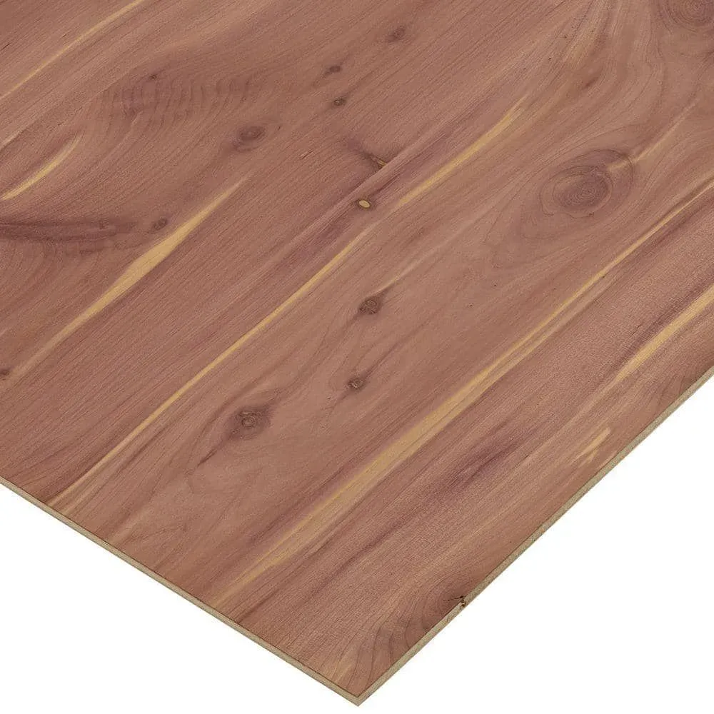 1/4 in. x 2 ft. x 4 ft. PureBond Aromatic Cedar Plywood Project Panel (Free Custom Cut Available) - image 1