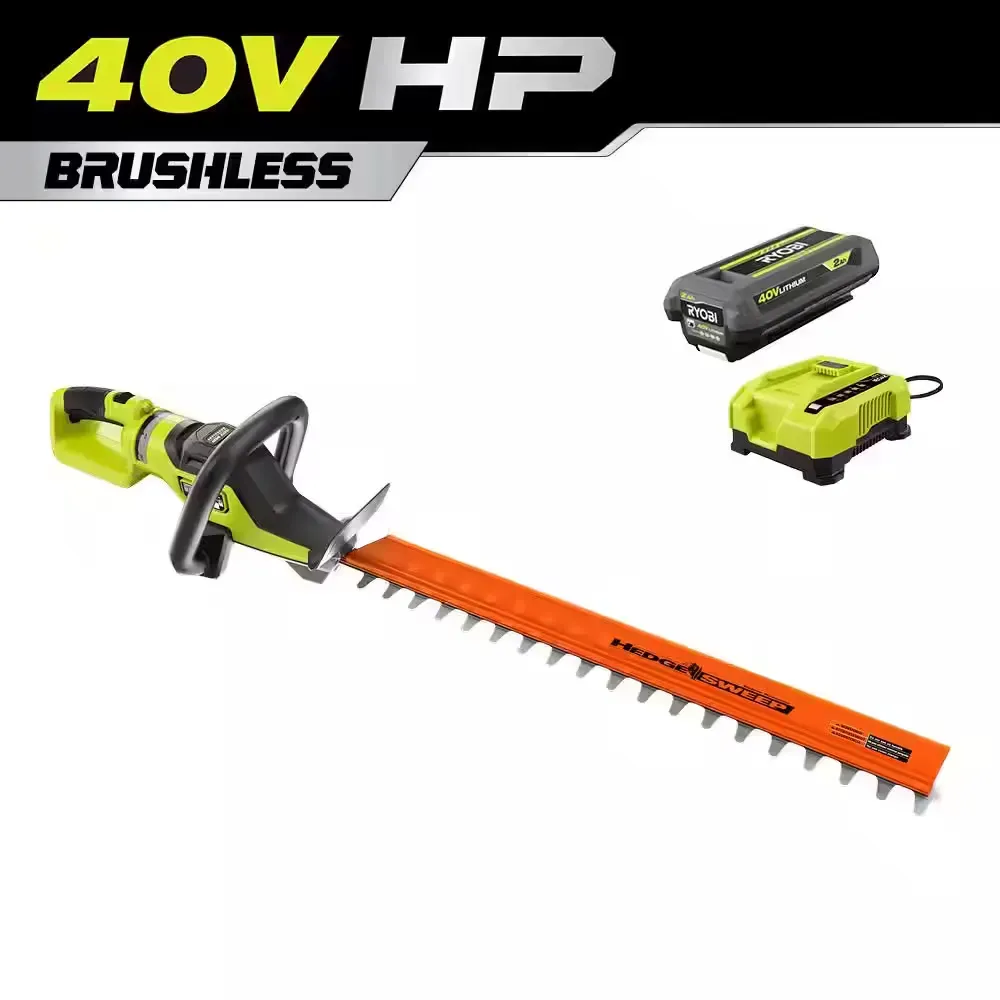 40V HP Brushless 26 in. Cordless Battery Hedge Trimmer with 2.0 Ah Battery and Charger - image 1