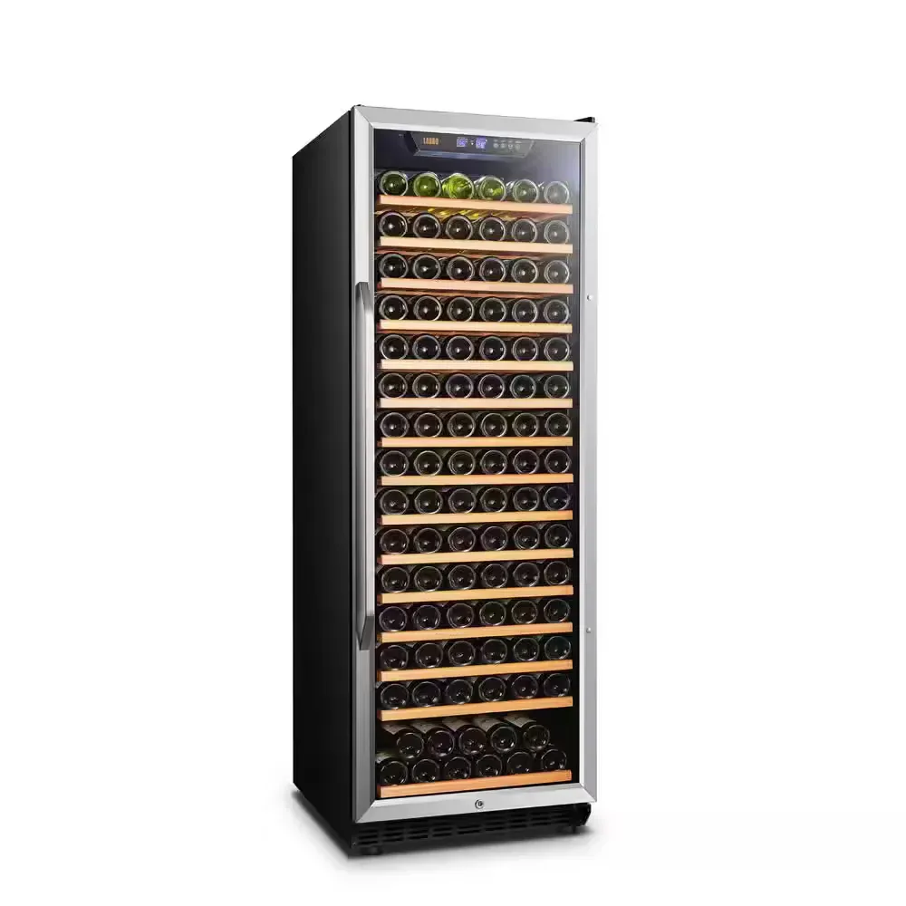 23 in. 171-Bottle Stainless Steel Single Zone Wine Refrigerator - image 1
