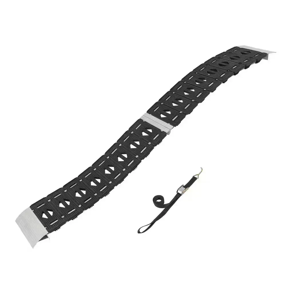 12 in. W x 90 in. L 750 lb. Capacity Hybrid S-Curve Centerfold Truck Loading Ramp (Includes 1 Ramp) - image 1