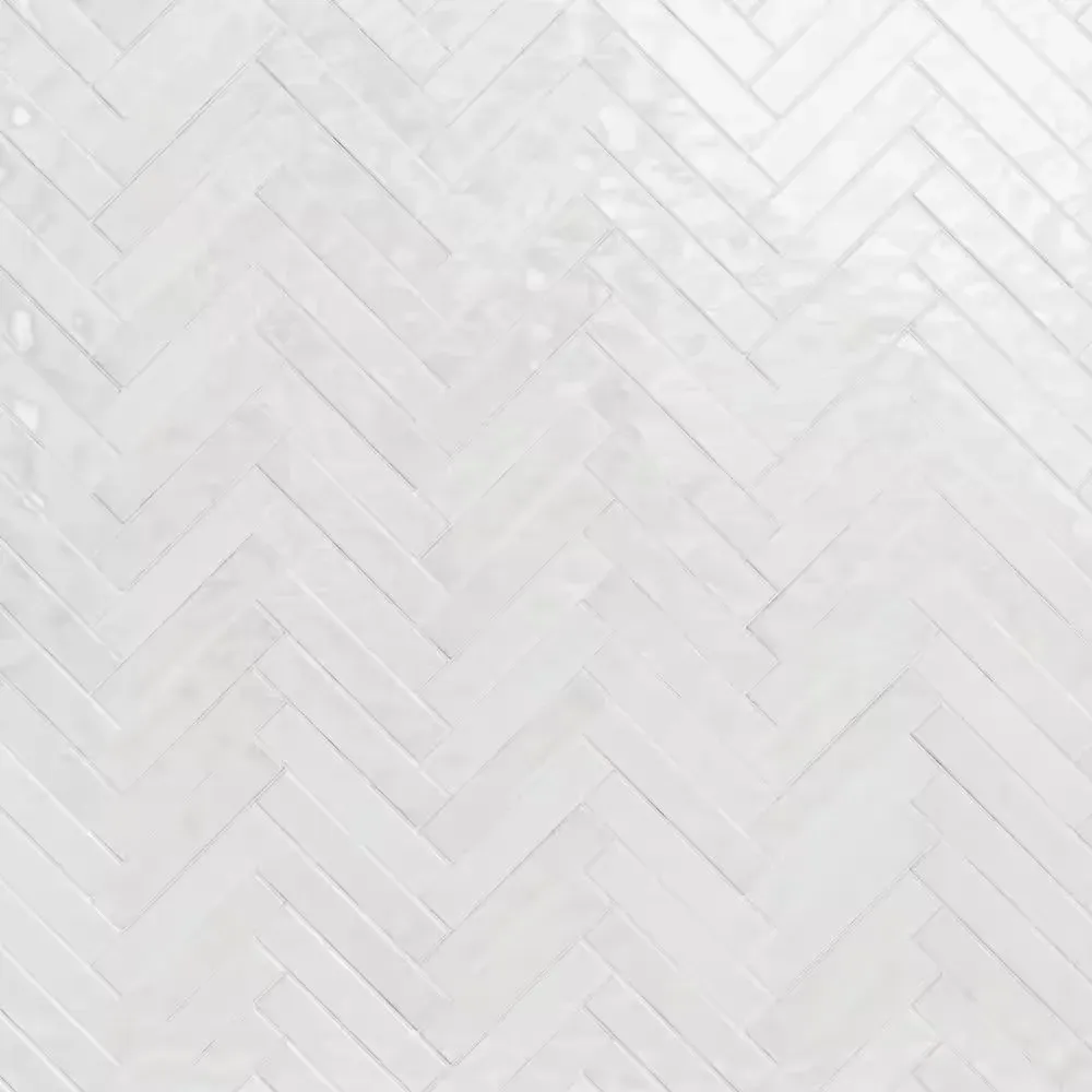 *** Case of 14 (79.8 sq. ft. / Case)*** (  Newport White 2 in. x 10 in. Polished Ceramic Subway Wall Tile (5.70 sq. ft. / Case) - image 1