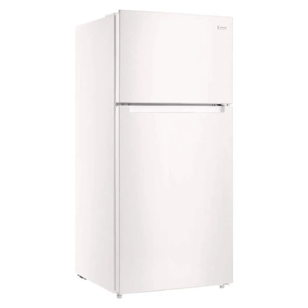 Vissani 14.2 cu. ft. Top Freezer Refrigerator in White, Garage Ready - image 1
