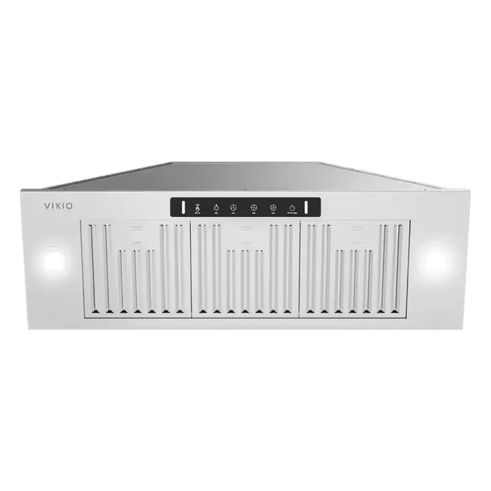 36 in. 900 CFM Convertible Ducted to Ductless Insert Range Hood in Stainless Steel with 3-Speed and LED Lights - image 1