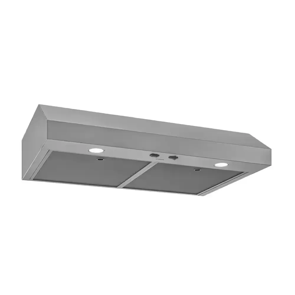 Glacier 42 Inch 350 Max Blower, 1.5 Sones Under-Cabinet Range Hood, Stainless Steel ENERGY STAR - image 1